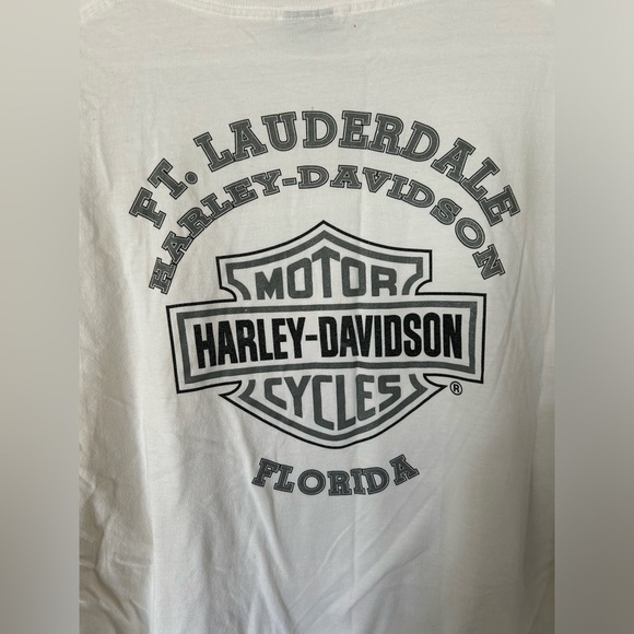Wolf Ft Lauderdale Harley Davidson Tshirt - Picture 7 of 7